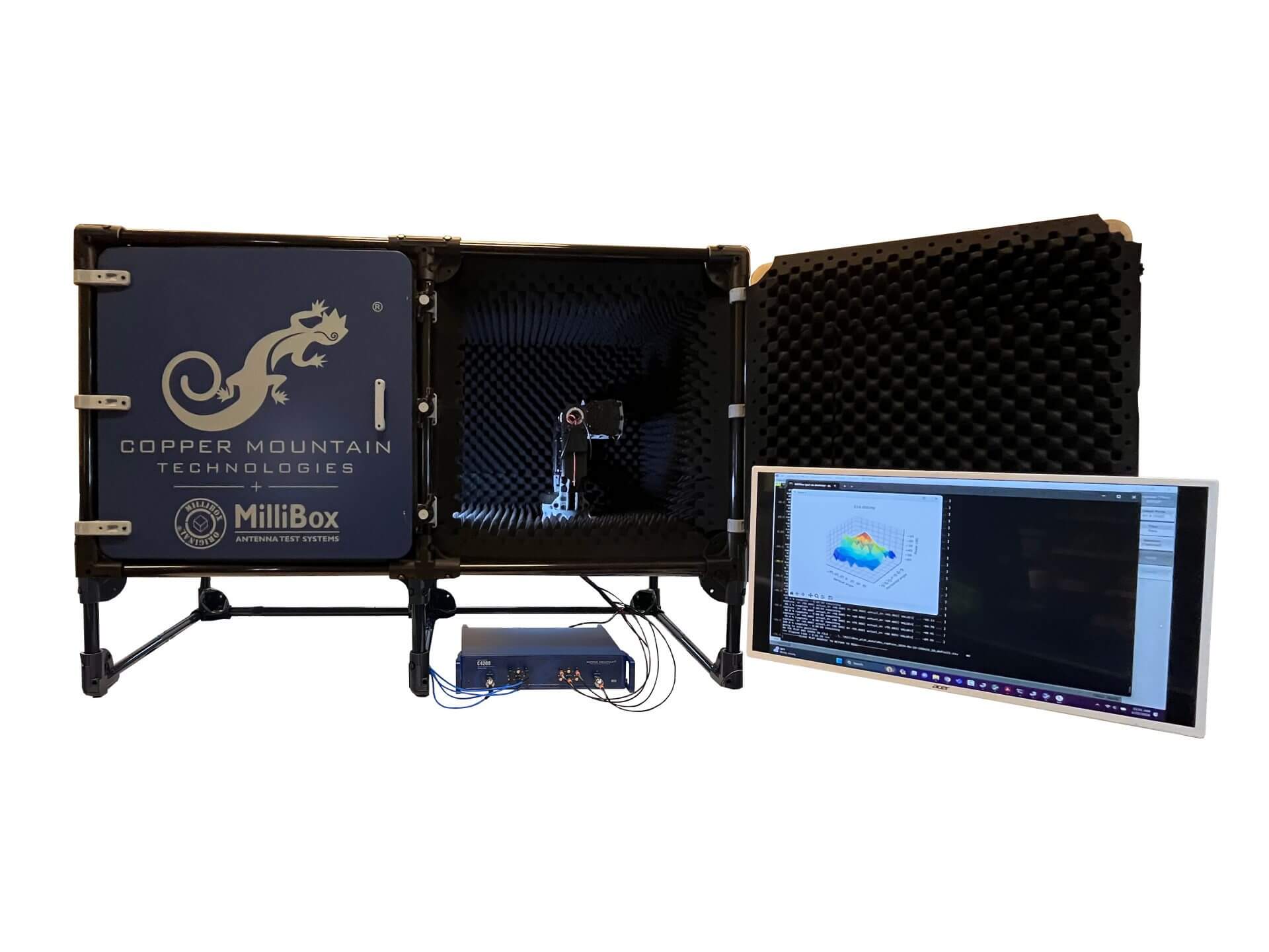 mmWave OTA Antenna Test System for Far Field up to 80cm Copper