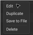 Calibration Kit Edit Button