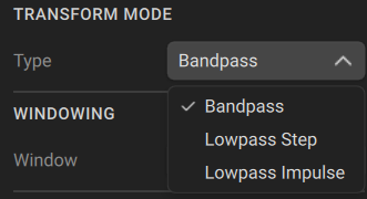 time domain transform