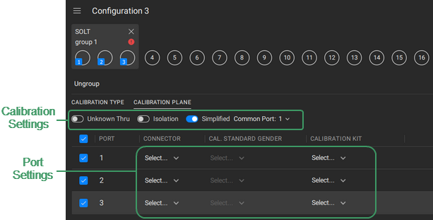 Calibration Plane Startipp
