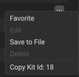 cal kit editor hover
