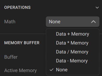 memory operations