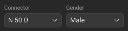 Standard Connector Gender