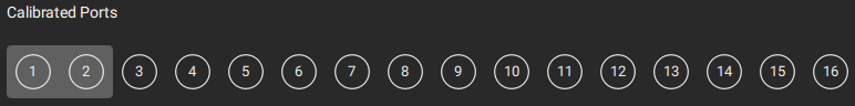 Add ports in group