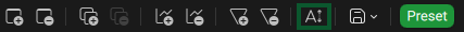 Toolbar autoscale