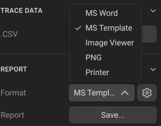 report format