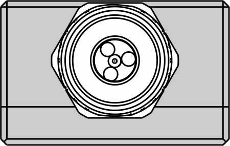 Type N 75 ohm male