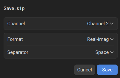save s1p