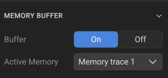memory buffer