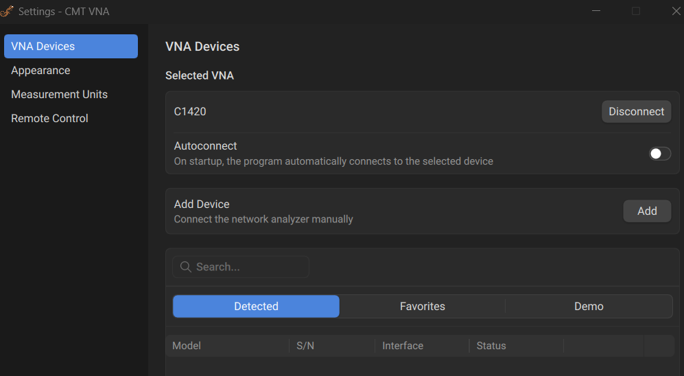 vna devices