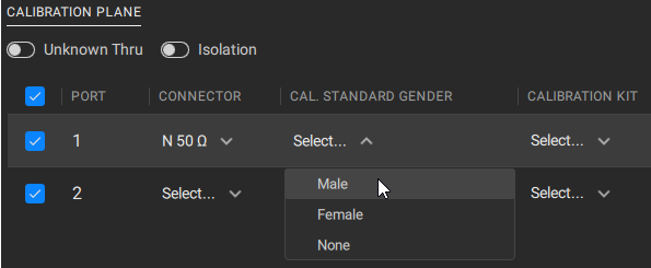 Calibration Plane