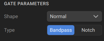 gate parameters
