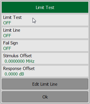 Limit Test Activating