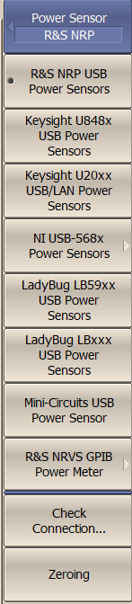 power meter softkeys 3