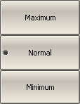 Maximum Normal Minimum