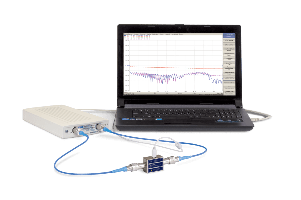 Compact USB Vector Network Analyzer S5085 2-Port VNA with Automated Calibration Module (ACM)