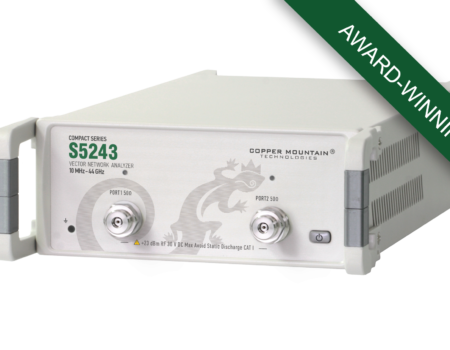S5243 2-Port 44 GHz Analyzer - Copper Mountain Technologies S5243 2-Port 44 GHz Analyzer - Copper Mountain Technologies