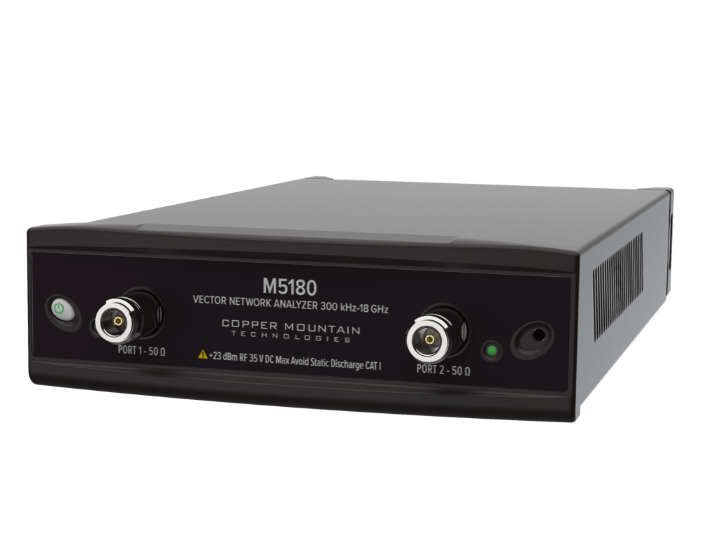 M5180 2-Port 18 GHz Vector Network Analyzer - Copper Mountain Technologies