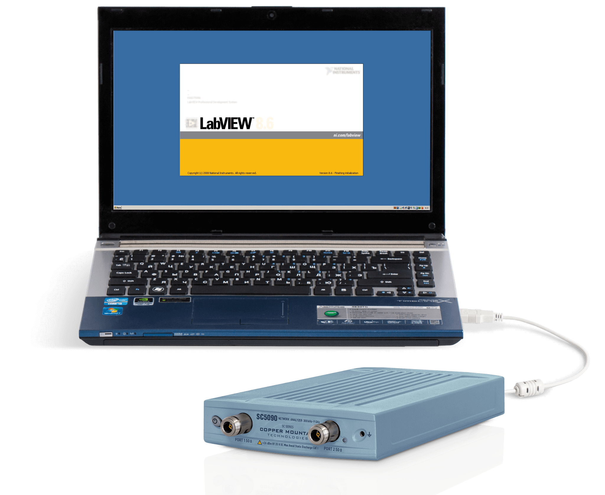 SC VNA 2-Port, 2-Path VNA