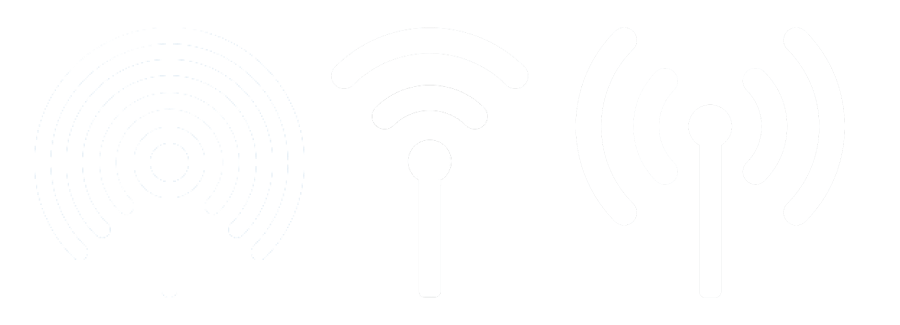Wireless Symbols Transparent BG