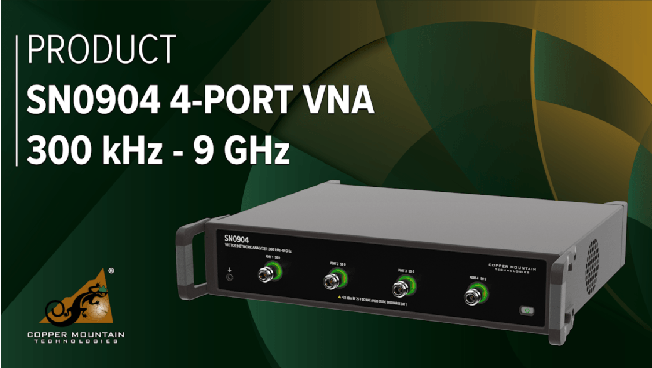 SN0904 4-port Vector Network Analyzer (VNA)