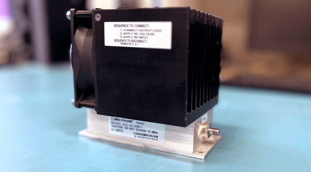 Pulse Measurement of a Power Amplifier Pulse Amplifier